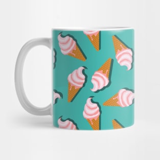 Cute ice cream cone best summer food Mug